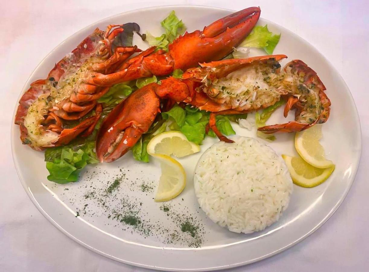 Ristorante Della Stazione Hotel Tegna Luaran gambar